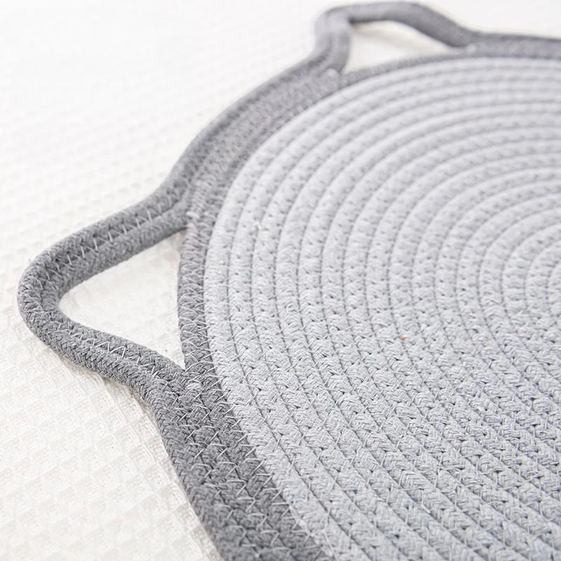 Braided Cotton Rope Cat Claw Mat Self Hi Ball One Piece Sleeping Mat