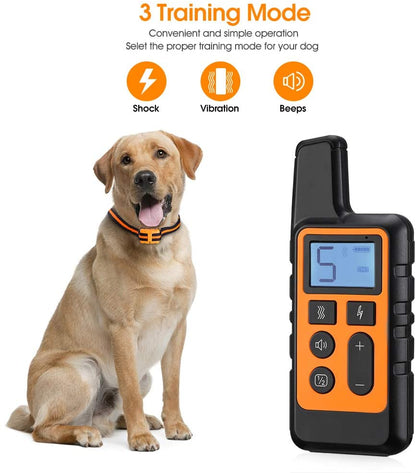 Dog Training Collar Rechargeable Remote Control