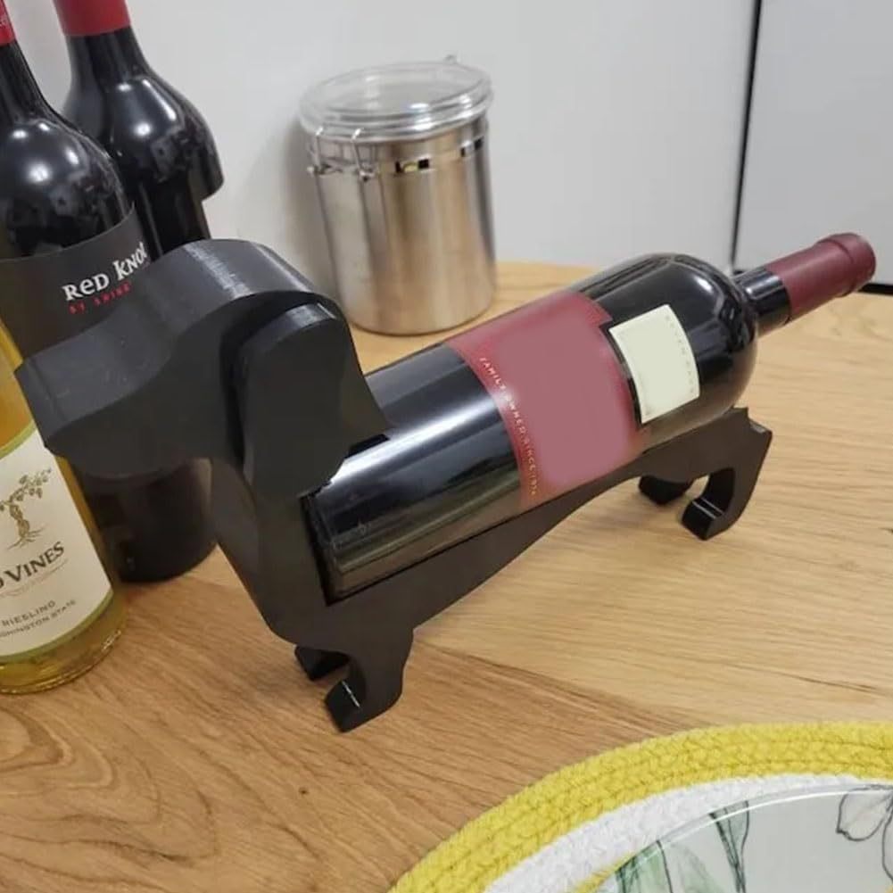 Simple And Creative Home Sausage Dog Wine Bottle