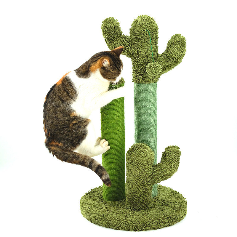 Cactus Cat Climbing Frame Grab Post Pet Sisal Toy