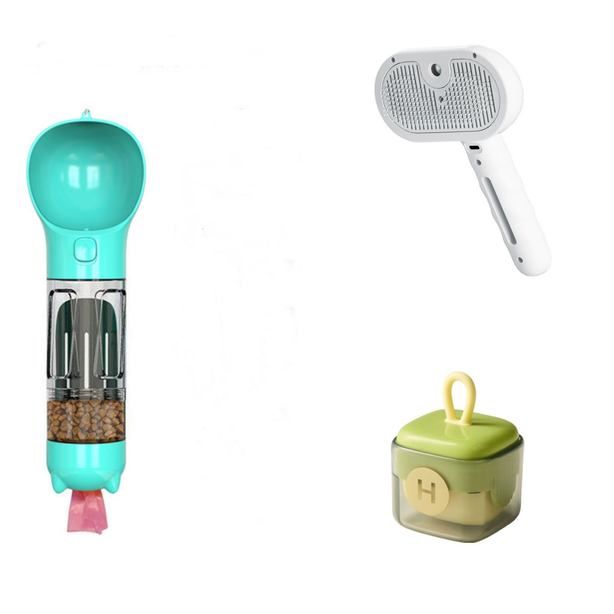 Pets Spray Hair Comb Pet Hair Remover Cleaning Brush Grooming