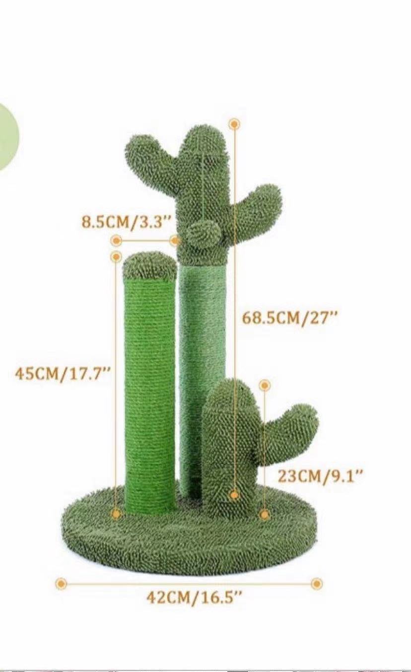 Cactus Cat Climbing Frame Grab Post Pet Sisal Toy