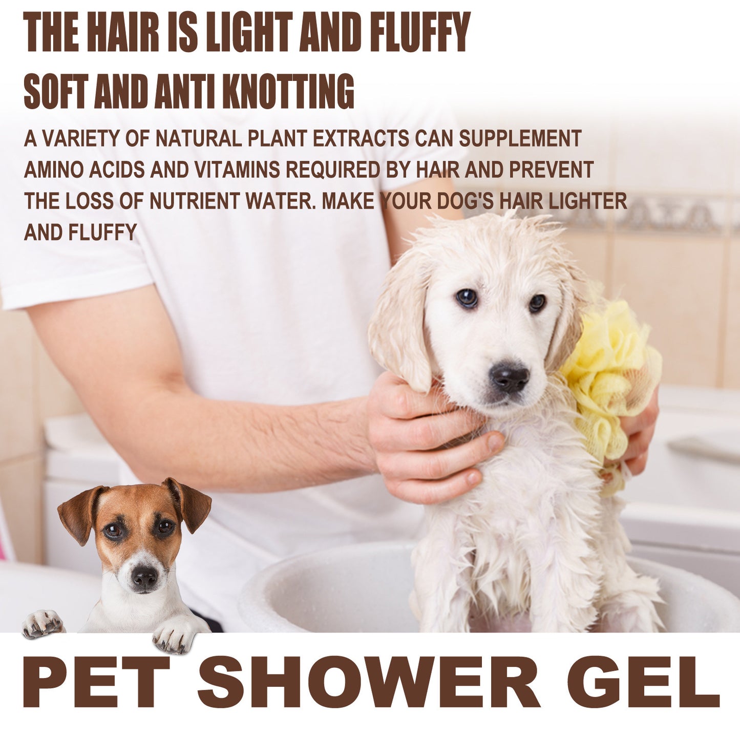 Pet Shampoo Shower Gel Deodorant