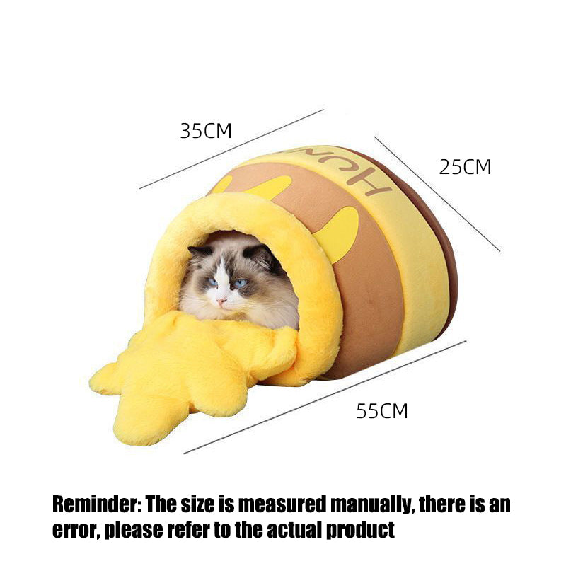 Honey Pot Cat Bed Comfortable Memory Foam Pet Furniture