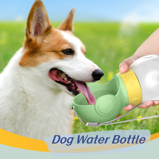 Dog Water Bottle Portable Travel Pet Drinker Leak Proof Dog Bowl