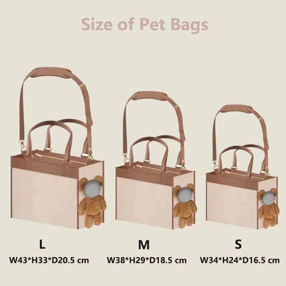 One-shoulder Portable Cute Dog Outing Large Capacity Bag Pet Products