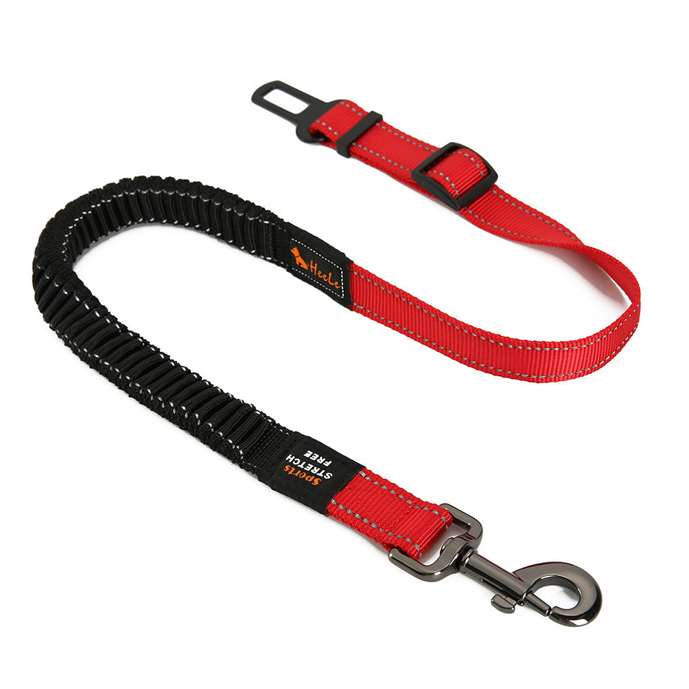 Pet Dog Car Seat Belt Elastic Stretch