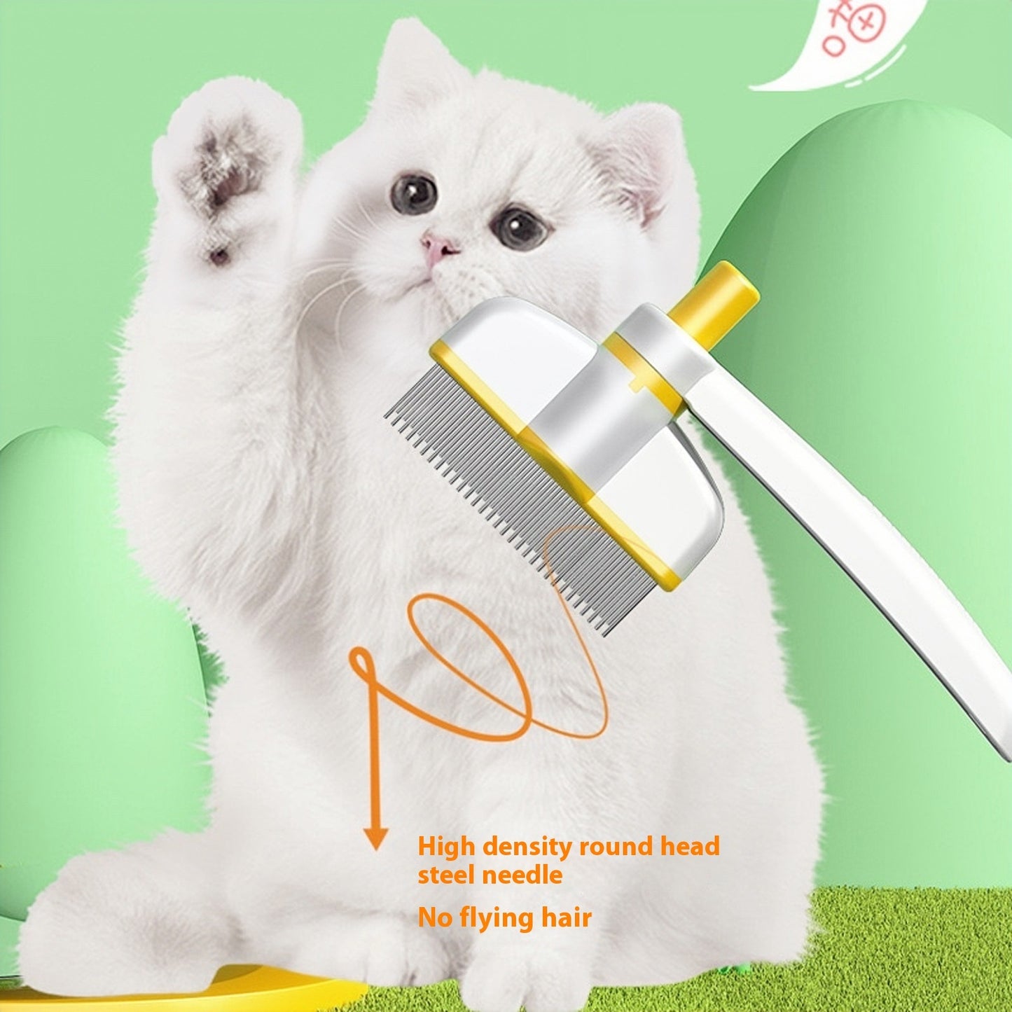 Cat Comb Tie Removal Floating Hair Magic Long Hair Pet