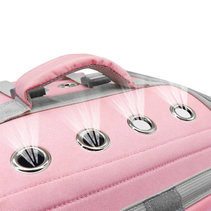 Pet Cat Carrier Backpack Breathable Cat Travel Outdoor