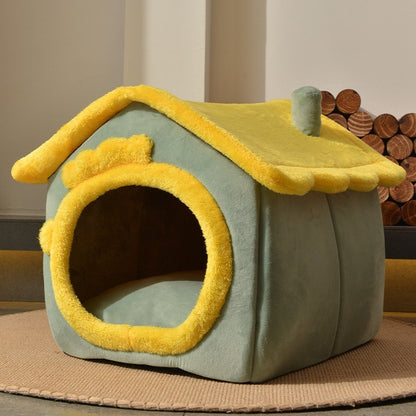 Four-season Universal Warm Closed Cat And Dog Kennel