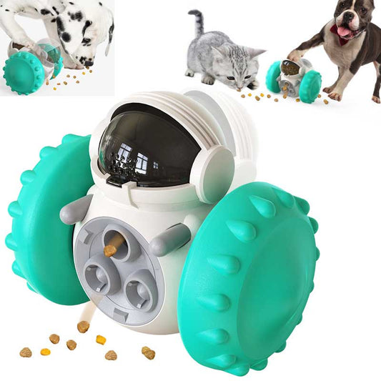 Cat And Dog Toys Slow Food Interactive Balance Car Multifunctional