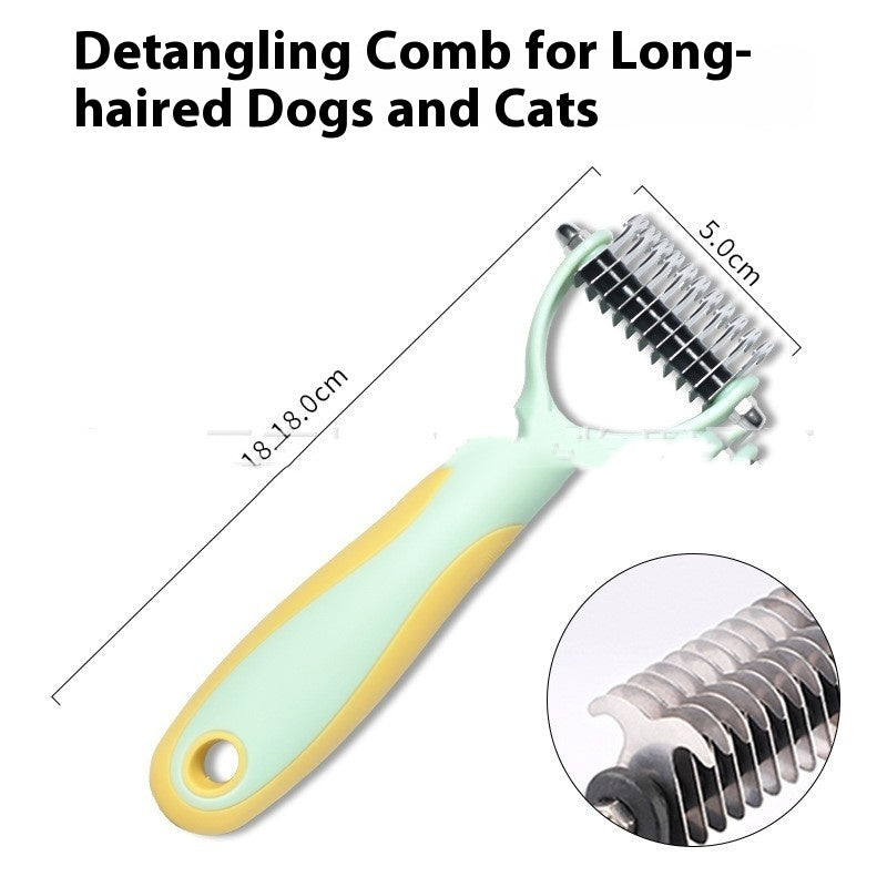 Pets Fur Knot Cutter Dog Grooming Shedding Tools