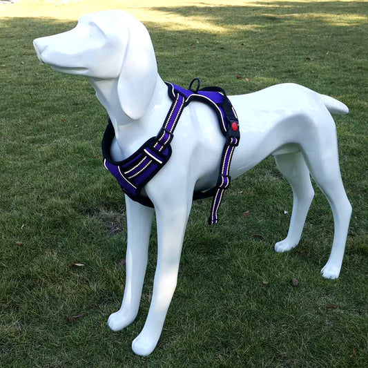 Dog Traction Chest Harness Leash Vest