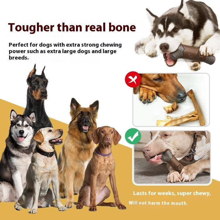 Dog Toy Bite-resistant Can Sound Molar Rod Branches