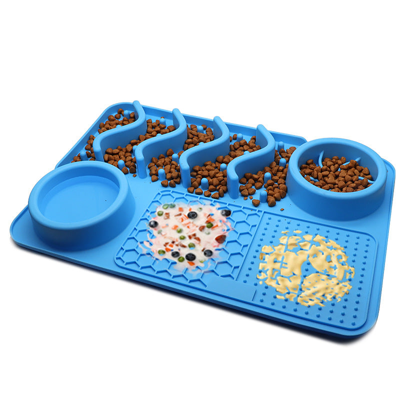Dog Silicone Licking Pad Pet Licking Mat Silicone Smelling Mat