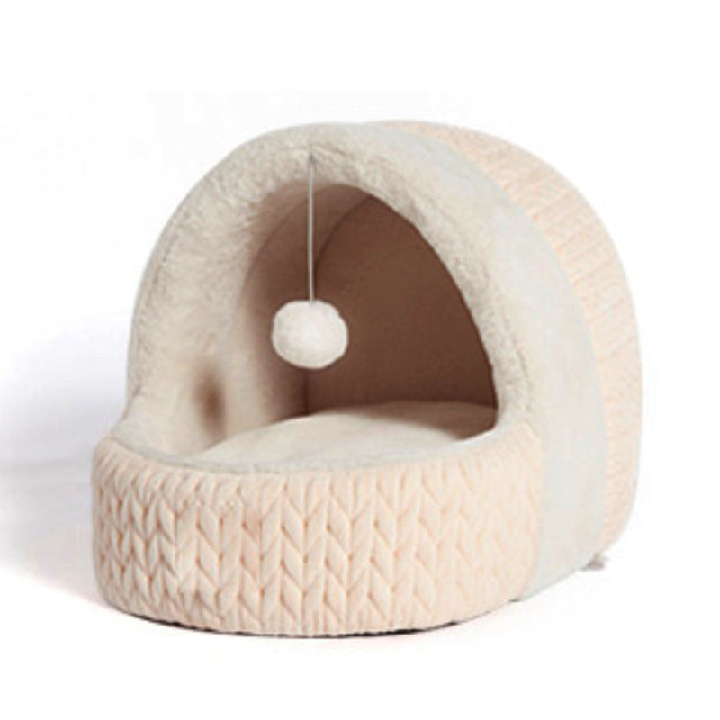 Four Seasons Universal Cat Bed Semi-enclosed Dog Kennel