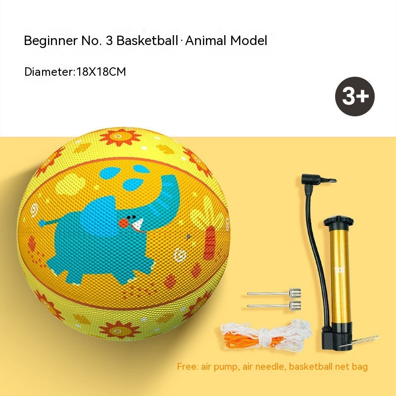 Children's Basketball Pat Ball Rubber Ball Indoor Mute Toys