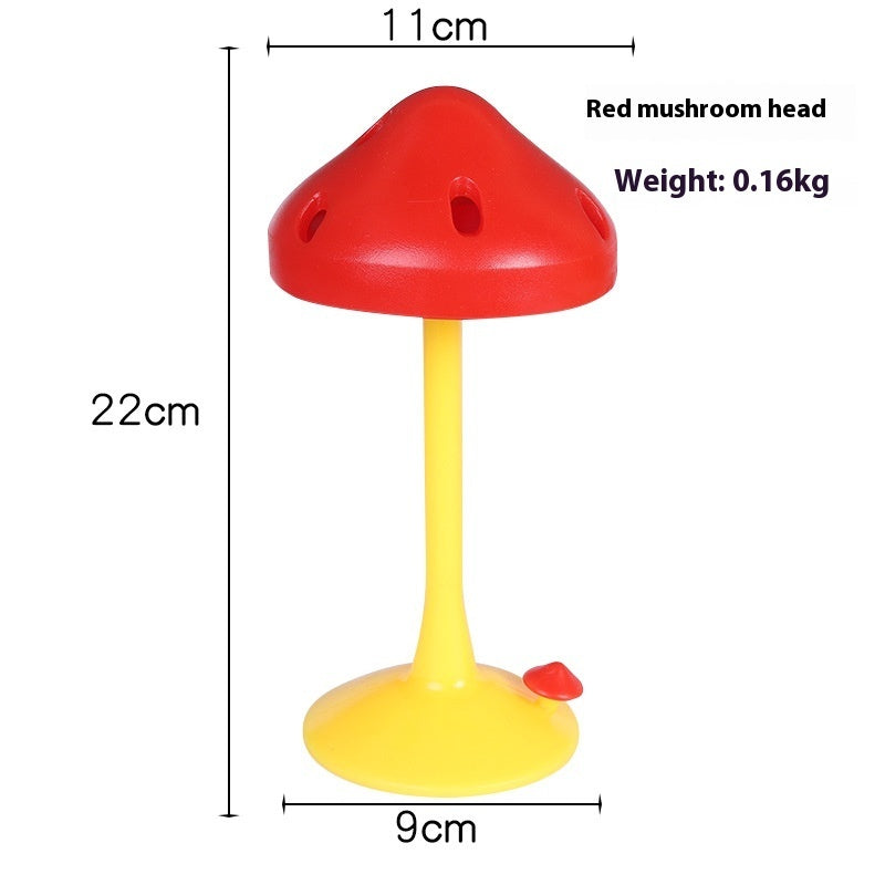 Pet Cat Bite Rotating Mushroom Relieving Stuffy Toy