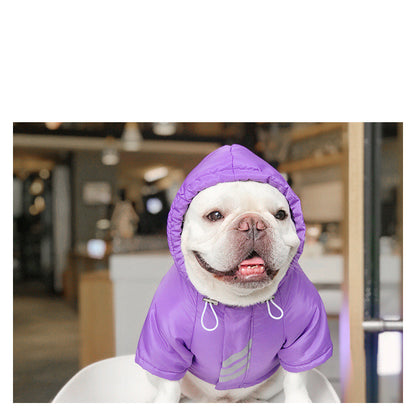 Pet Winter Clothes Method Fight Winter Cotton Clothes Dog