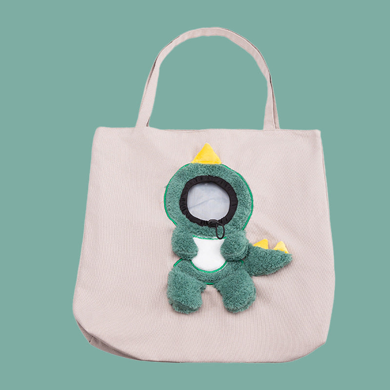 Little Bee Design Cat Dog Carrier Bags Portable Breathable Bag