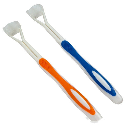 Pet Long Handle Double Head Toothbrush