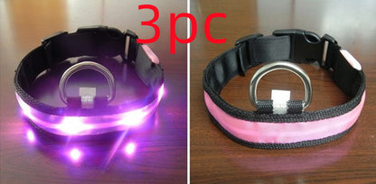 LED Light With Flashing Dog Collar