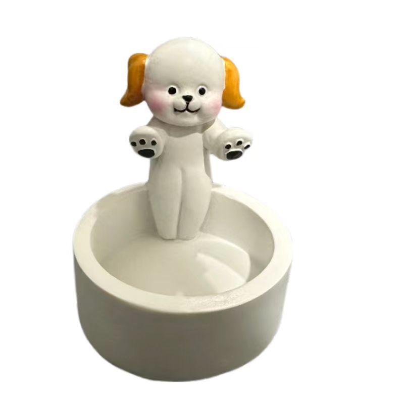 Cartoon Kitten Candle Holder Cute Scented Light Holder