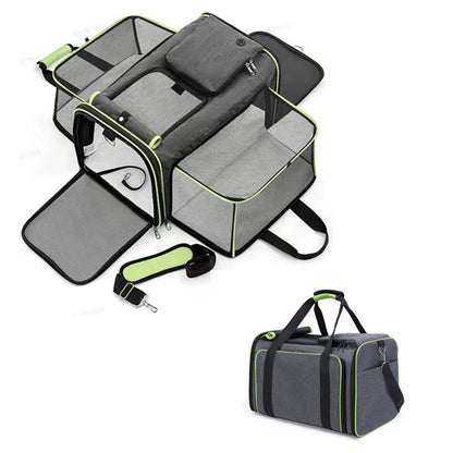 Portable Large Capacity Portable Pet Bag Breathable And Expandable