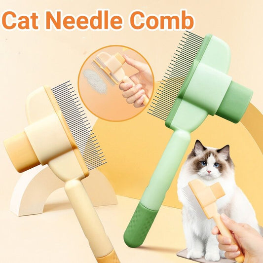 Professional Pet Comb For Dogs And Cats With Release Button
