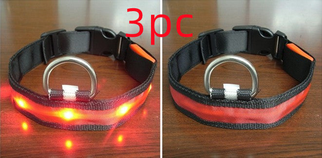 LED Light With Flashing Dog Collar