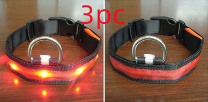 LED Light With Flashing Dog Collar