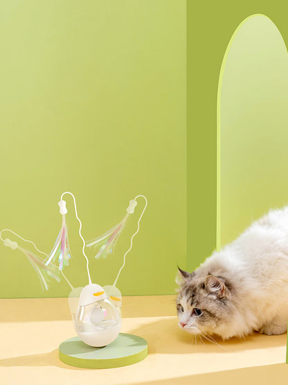 Original Duckling Funny Paper Cat Stick