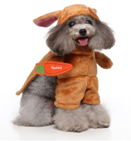 Cosplay Pet Supplies Standing Outfit Funny Dog Clothes