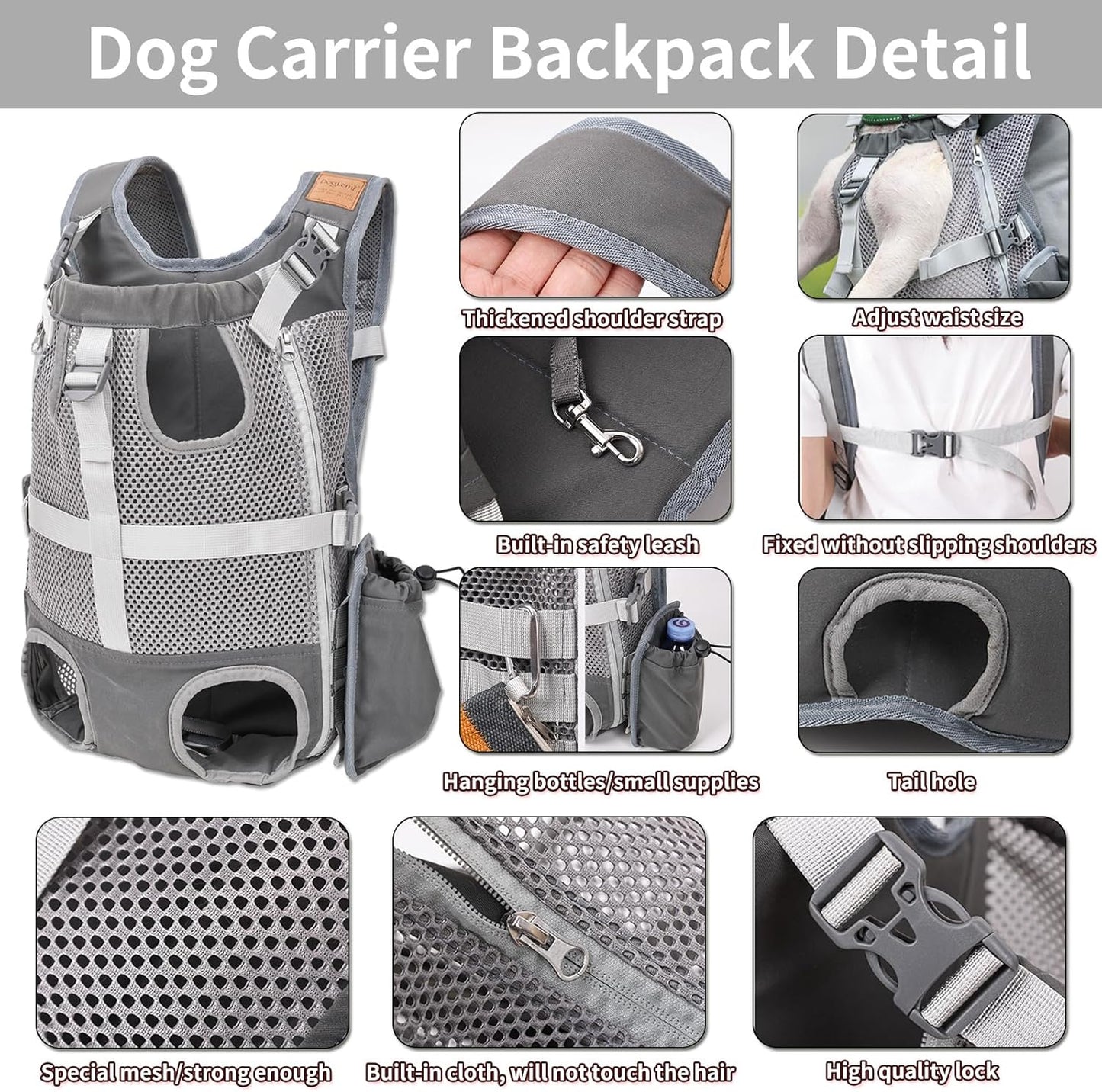 Portable Breathable Cat Pet Carrier Backpack For Outdoor