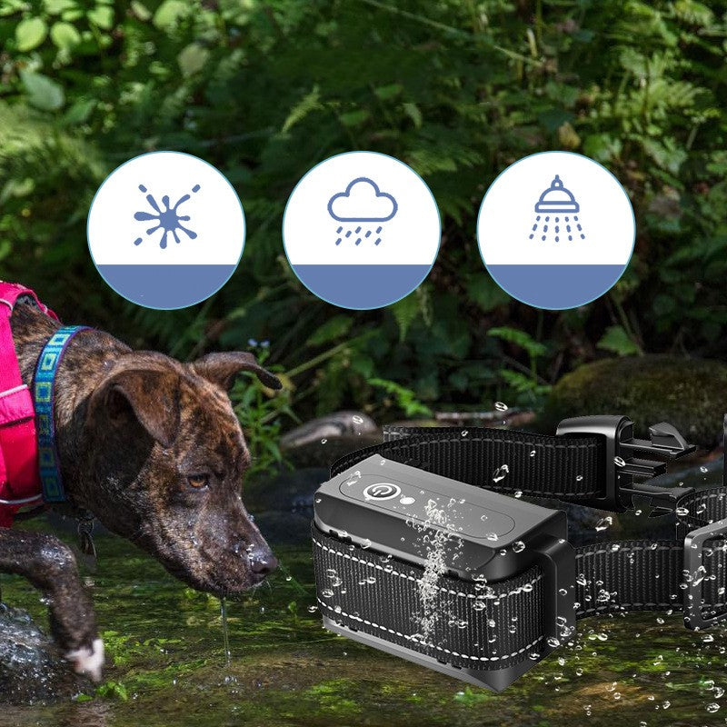 Dog Barking Prevention Automatic Bark Stopper Electric Shock Training Waterproof Collar