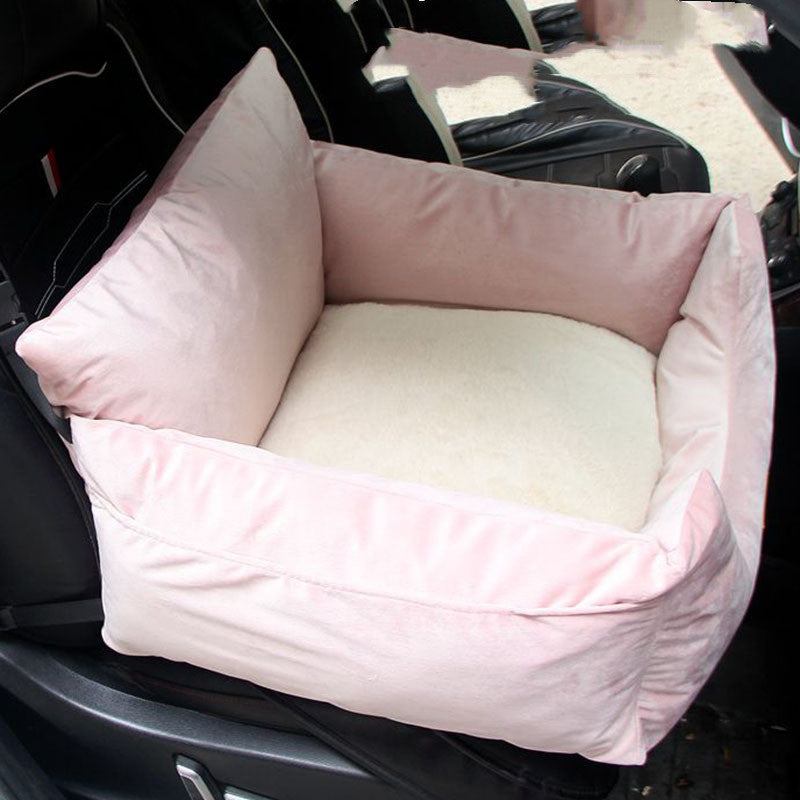 Teddy Car Mat Pet Safety Seat Cushion