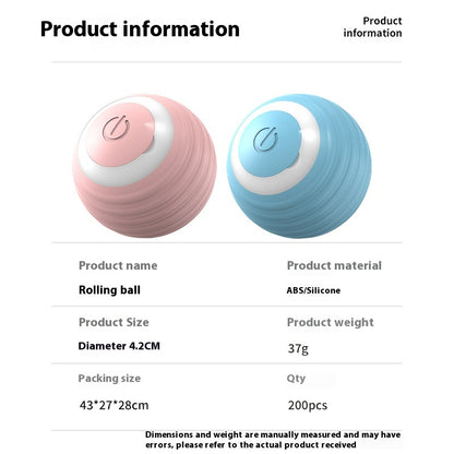 Smart Dog Toy Ball Electronic Interactive Pet Toy Moving Ball