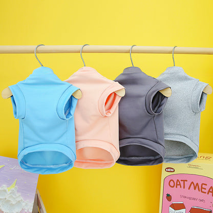 Quick Dry Sunscreen Vest Clothes For Pet Dogs