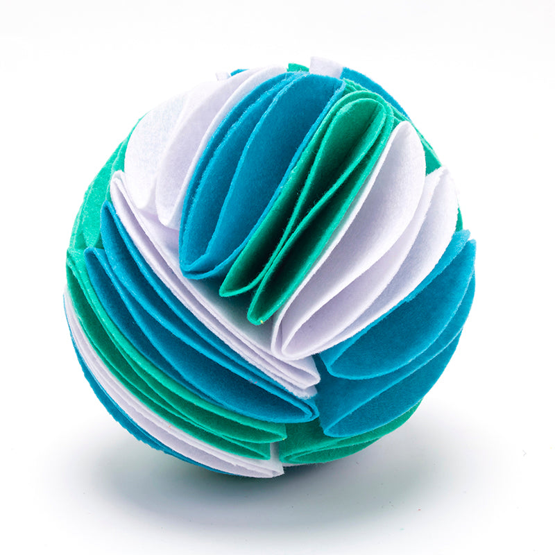 Foldable Dog Snuffle Ball Dog Training Toys Increase IQ Pet Cat Training