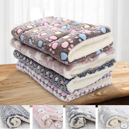 Soft Flannel Thickened Pet Soft Fleece Pad