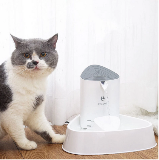 1.5L Automatic Circulating Pet Cat Water Fountain Feeding Machine with 4 Layer Filter