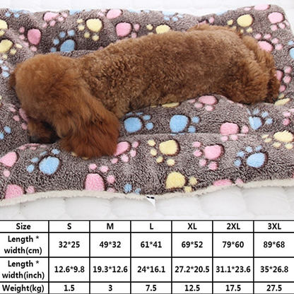 Soft Flannel Thickened Pet Soft Fleece Pad