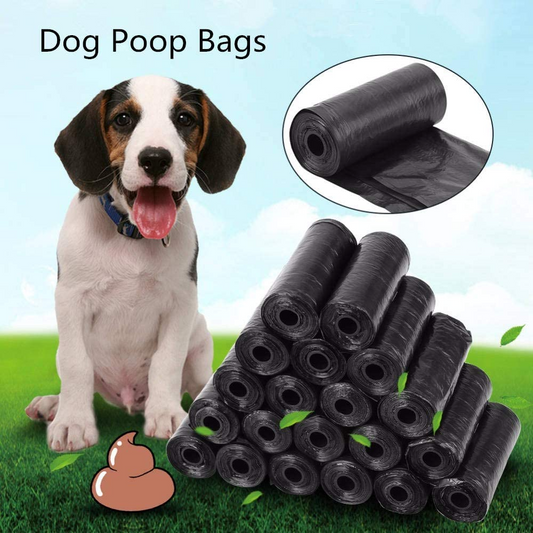 Pure Dog Poop Bag 15 Bags/Roll Biodegradable