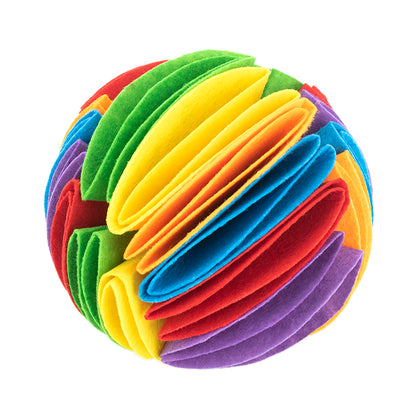 Foldable Dog Snuffle Ball Dog Training Toys Increase IQ Pet Cat Training