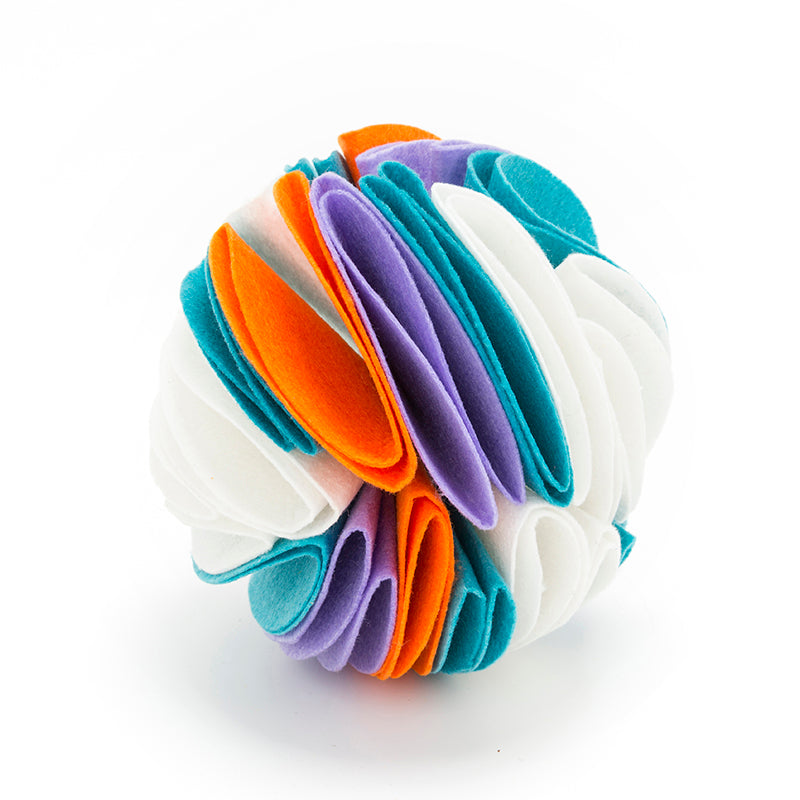 Foldable Dog Snuffle Ball Dog Training Toys Increase IQ Pet Cat Training