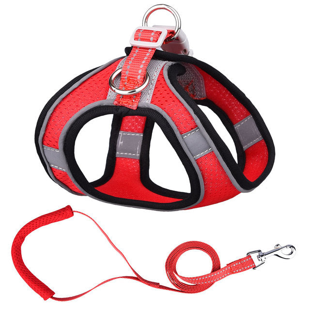 Breathable Puppy Mesh Harness