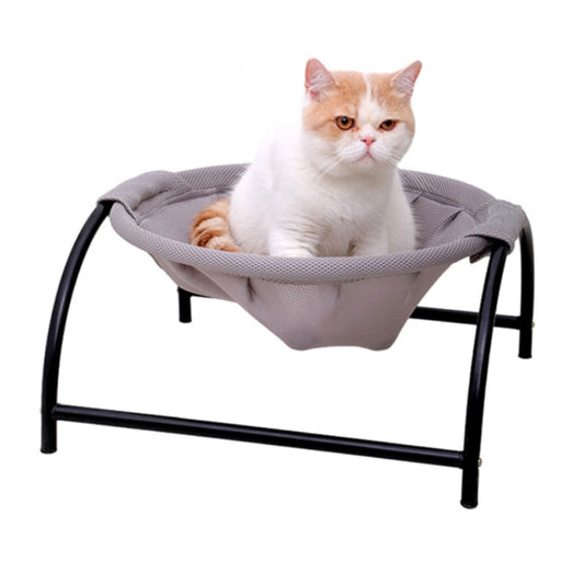 Best Standing Iron Frame Breathable Cat And Dog Hammock Overhead Net Bed