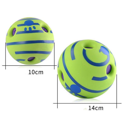BEST Wobble Wag Giggle Dog Play Ball Training Interactive Chew Toy