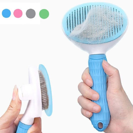 Best Dog Hair Removal Comb Grooming Flea Automatic Hair Brush Trimmer Pet Grooming
