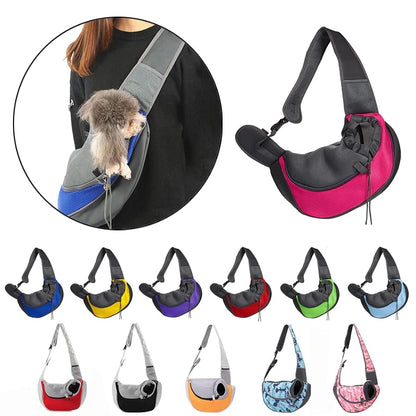 Best Fashionable Pet Carrier Bag Outdoor Breathable Sling Handbag Tote